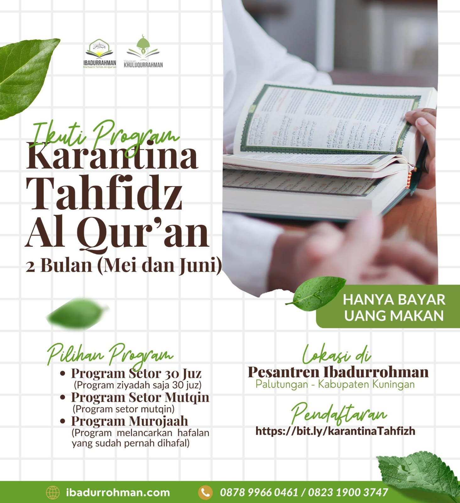 Karantina Tahfizh 2 Bulan